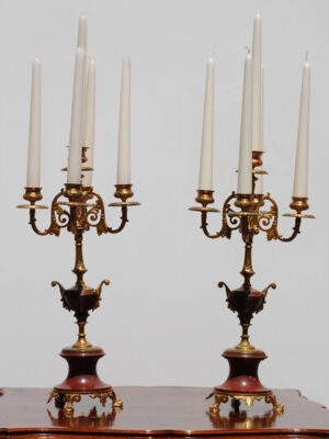 Pereche de sfesnice stil empire