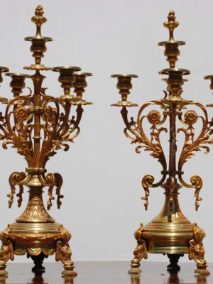 Superba pereche de sfesnice stil empire