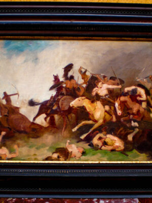 Compozitie scena de lupta